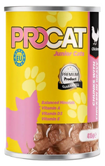 Pro Cat Wet Food For Junior Cats Chicken 415G