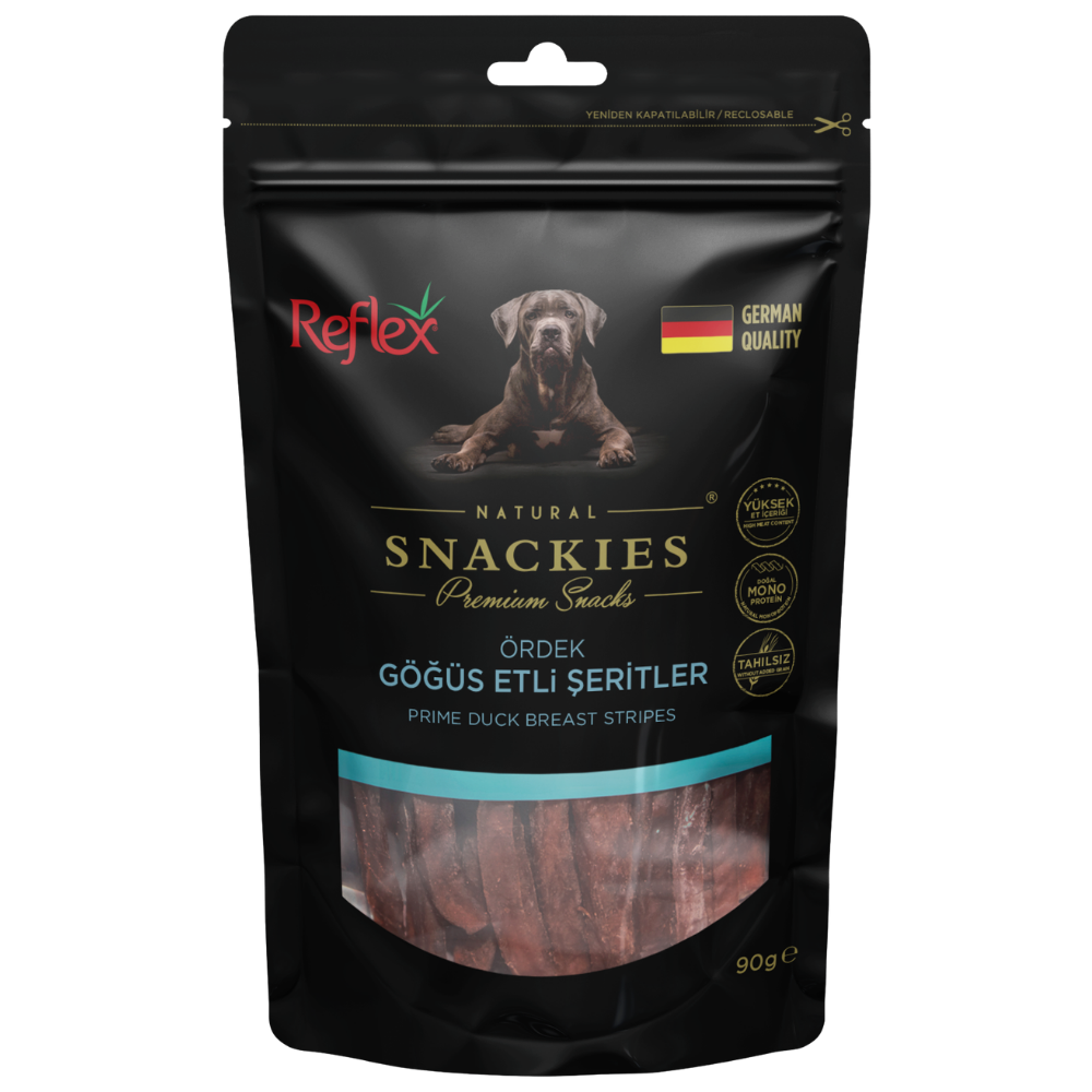 Reflex Snackies / Prime Duck Breast Stripes 90 g Petfast.shop Reflex Chewy Treat Dog Treats petfast.shop EgyptDefault Title 250.00