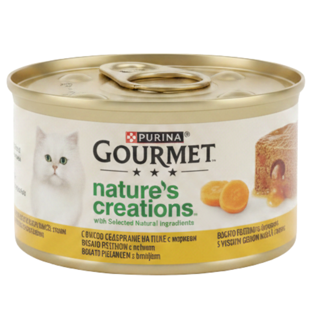 Gourmet Nature's Creations Rich In Chicken With Carrots 85g