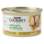 Gourmet Nature's Creations Rich In Chicken, Garnished With Spinach And Tomatoes 85g