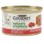 Gourmet Nature's Creations Rich In Beef With Tomato 85g Petfast.shop Petfast.shoppetfast.shop EgyptDefault Title 199.00