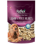 Reflex Semi - Moist Lamb & Rice Hearts Dog Treat 150 g