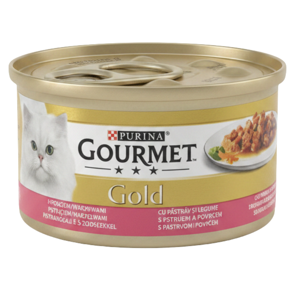 Purina Gourmet Gold With Turkey & Vegetables 85 g Petfast.shop Gourmet Cat Food Wet Food petfast.shop EgyptDefault Title 125.00