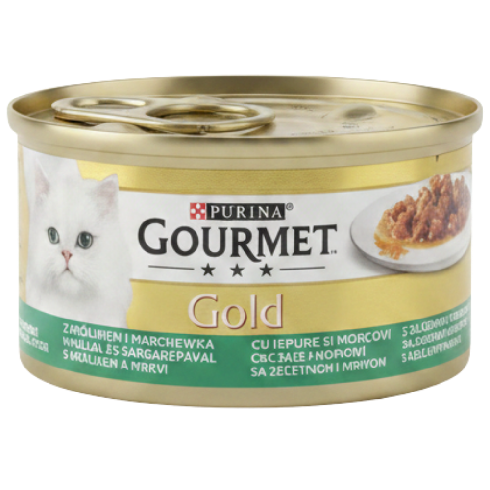 Purina Gourmet Gold With Salmon & Carrots 85 g Petfast.shop Gourmet Cat Food Wet Food petfast.shop EgyptDefault Title 125.00
