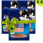 BUY 5 + 1 FREE Felix with Salmon Pouch 85g Petfast.shop Felix Bundles Cat Exclude Food Wet Food petfast.shop Egypt PBU6008S Default Title 275.00