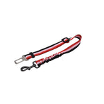 Naomi Black and Red Dog Leash For Car Seat Belt.