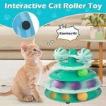 Cat Turntable Toy 3 layers Petfast.shop Generic Cat Exclusive Supplies Toys petfast.shop EgyptDefault Title 675.00