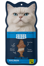 Orgo Smoked Salmon Adult Cat Treats.