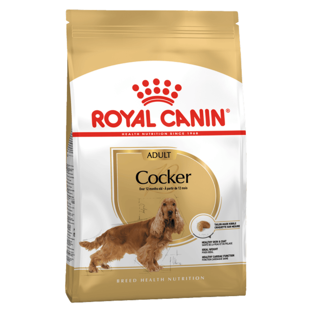 Royal Canin Cocker Spaniel Adult Dog Food 3kg.