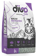 Dija cat litter clumping lavender – 5L.