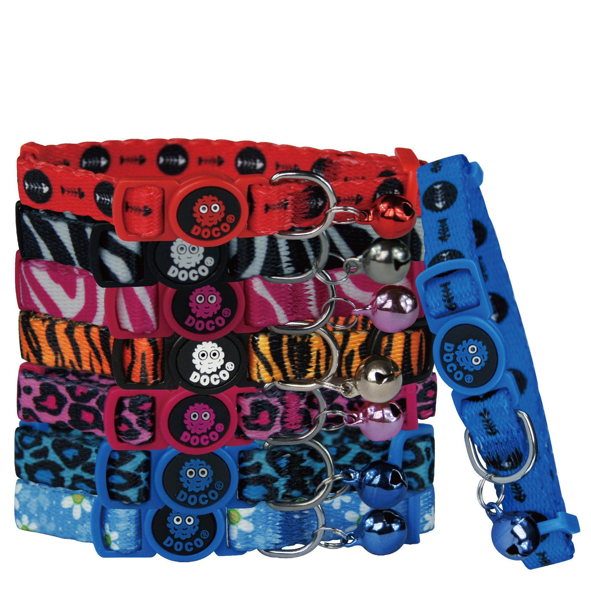 DOCO® LOCO Cat Collar - Printed Pattern.
