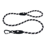 DOCO® 5ft Reflective Rope Dog Leash w/ Click & Lock Snap (3/8" Width x 5ft) (8mm*150cm).
