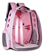Pet Backpack TransparentPet Bag for cats and small dogs