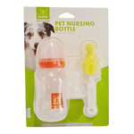 Nunbell pet nursing bottle with brush on packaging
