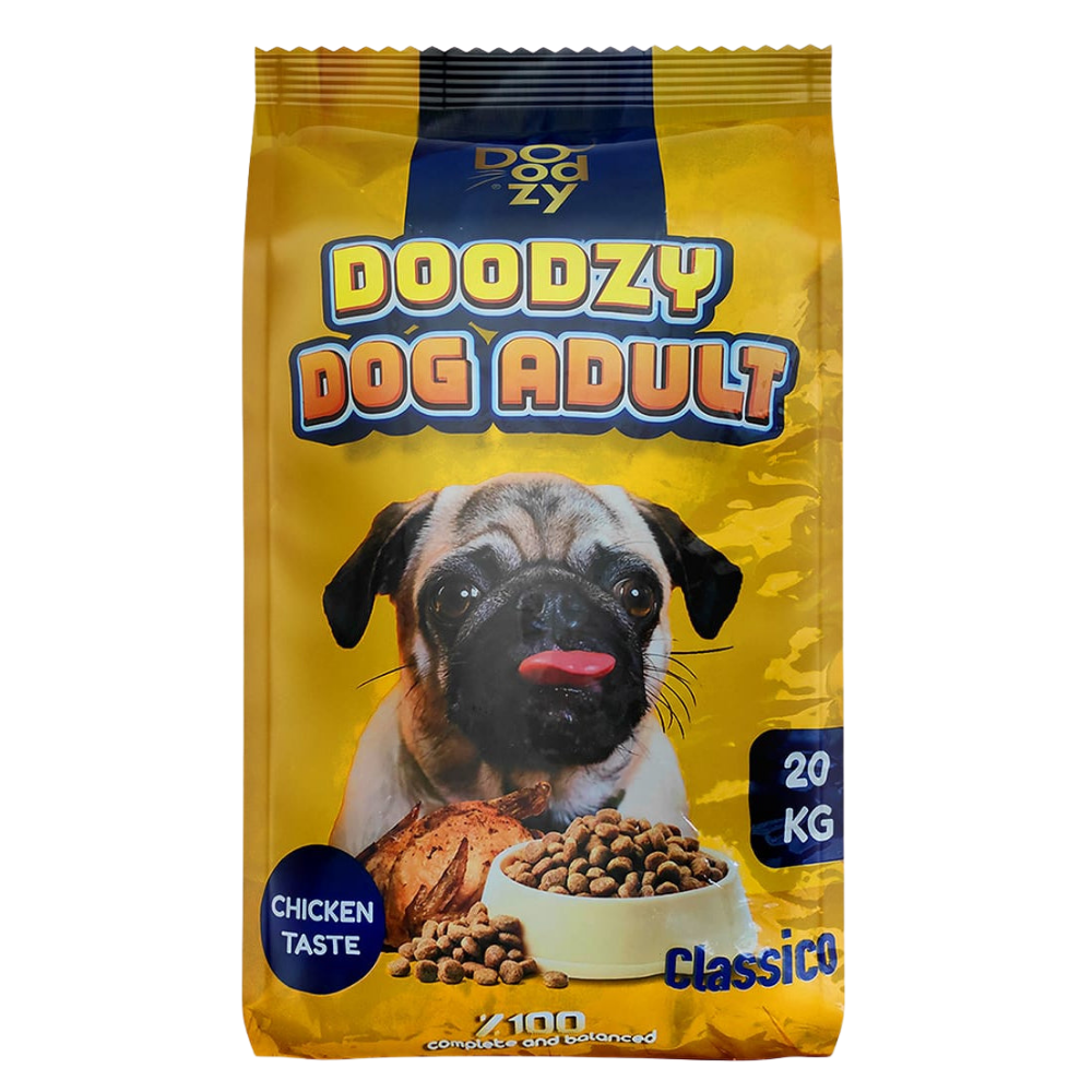 Doodzy Dry Dog Food Adult With Chicken 20kg.