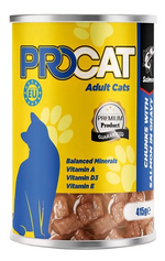Pro Cat Wet Food For Adult Cat Salmon 415G