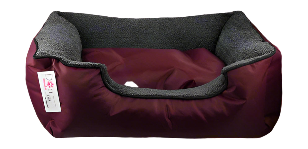Petmoda Waterproof Bed Double Face Maroon XX Large 110*85.