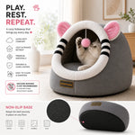 Petmoda Cat House Bed 50 cm - Mouse Shape - Grey Petfast.shop Petmoda bed Cat Dog Kitten Puppy Supplies petfast.shop Egypt PPE2457S Default Title 1449.00