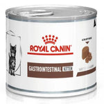 Can of Royal Canin Gastrointestinal Kitten food on a white background