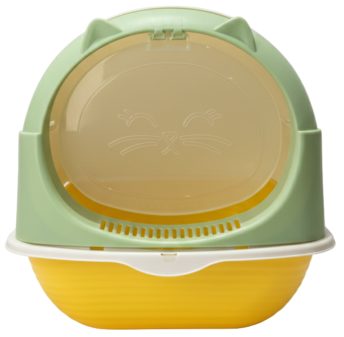 Cat Litter Box Cat Shape Size 34*48.5*34Cm