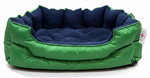 Petmoda waterproof bed (High) Green , blue 80*70.