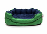 Petmoda waterproof bed (High) Green , blue 80*70.