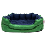 Petmoda waterproof bed (High) Green , blue 80*70.