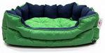 Petmoda waterproof bed (High) Green , blue 80*70.