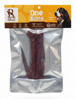 Rich Double Bone Dog Treat with Beef 1 pcs.
