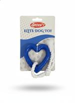 Groovy Elite Dog Toy Heart