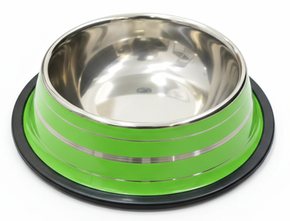 Pet Bowl Food and Water Stainless Steel for Kittens and Small Dogs.