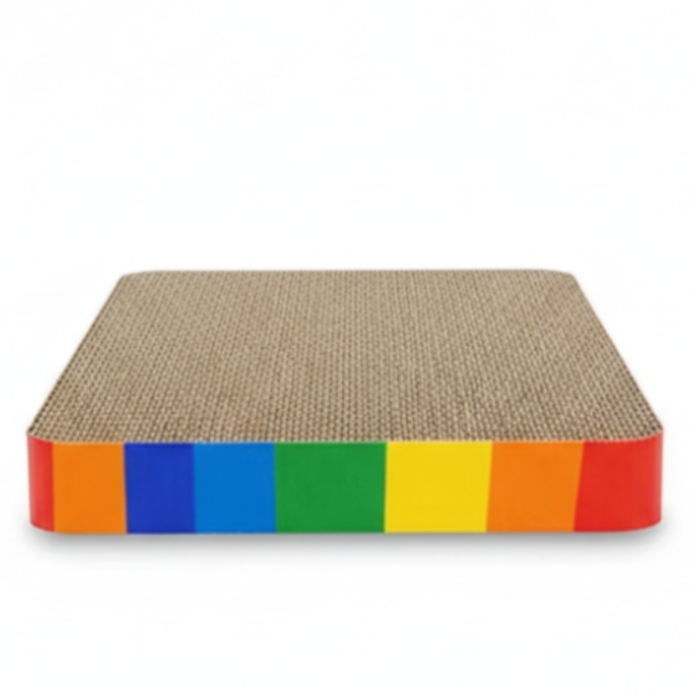 Extendable Cat Scratching Cat Scratching Post Rainbow Color.