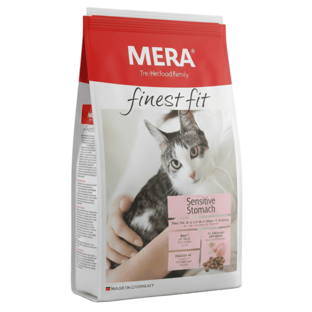 Mera finest fit cat food package on a white background