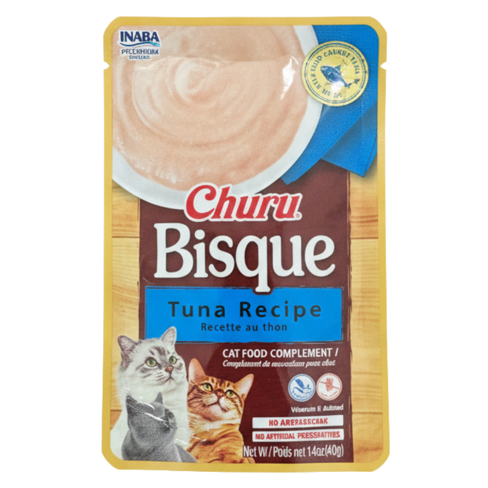 Churu Bisque tuna recipe for cats 40g.