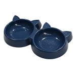Double Plastic Feeder for Cats.