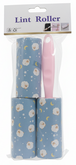 Lint Roller Set with 2 Decorative Refills.