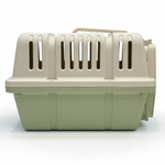 Naomi Pet Crate Green- With Bowl and Plastic Pad 50*34.5*34cm.