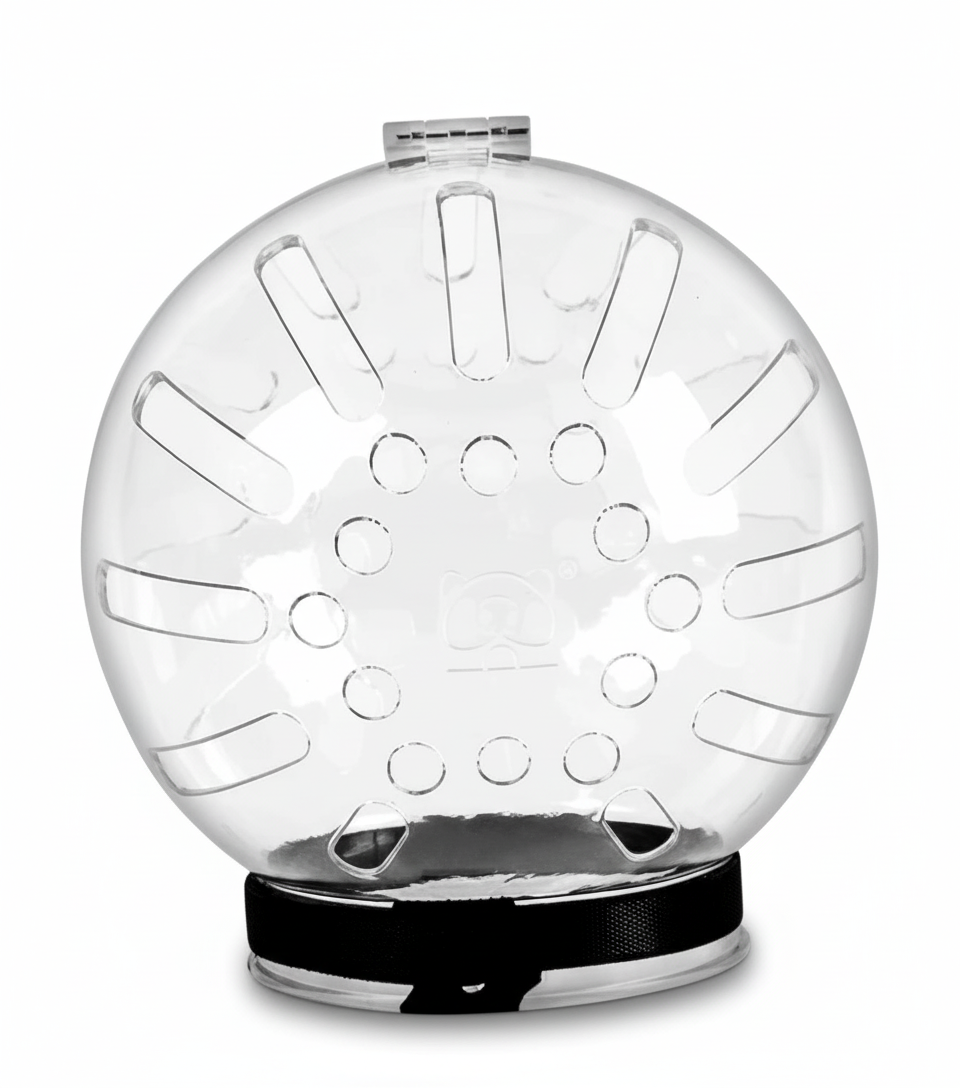 Cat Muzzle Bubble Helmet Size 15*7.5 cm.