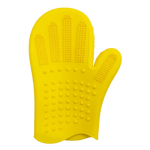 Pet Grooming silicon multi-function gloves.