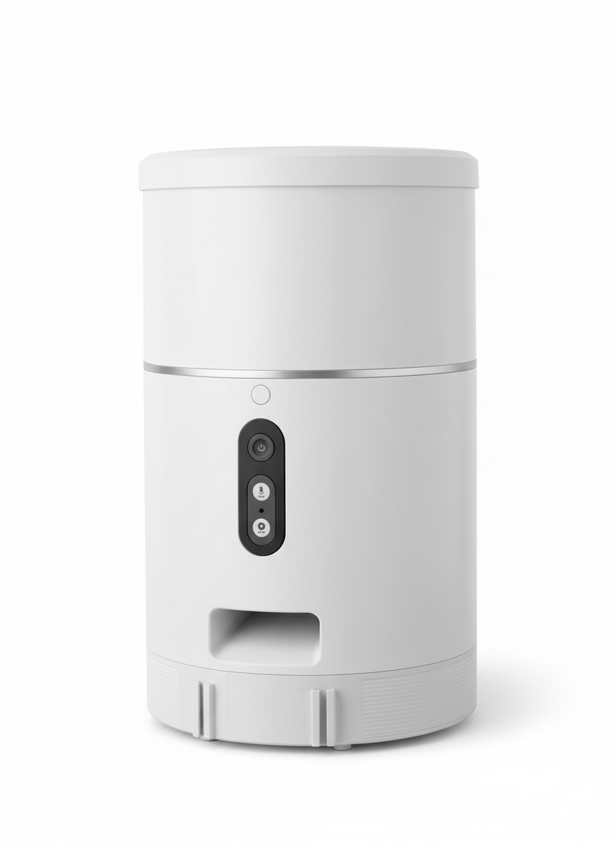 Naomi smart automatic pet feeder.