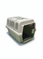 Naomi Pet Crate Green- With Bowl and Plastic Pad 50*34.5*34cm.
