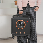 Dog Carriers with Wheels and Handle up to 10 kg Black.