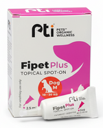 Pti Fipet Plus Topical Spot-on For Medium Dogs 10-20Kg 2.5ml.