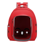 Pet Backpack TransparentPet Bag for cats and small dogs.
