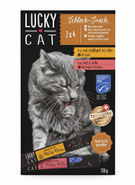Lucky Creamy For Cat withpoultry,liver,salmon 120g.