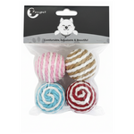 Toy 4 Ball Scrarch for Cats.