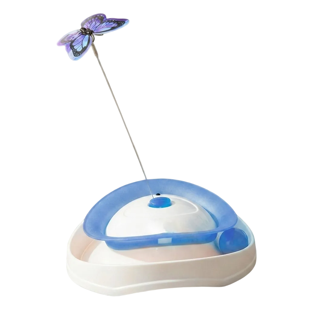 Nunbell Cat Toy Roll Around Flutter Bug Petfast.shop Nunbell Cat Supplies Toys petfast.shop EgyptBlue 975.00