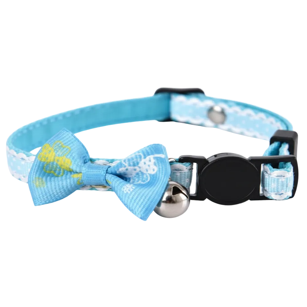 Naomi Cat Collar Blue.