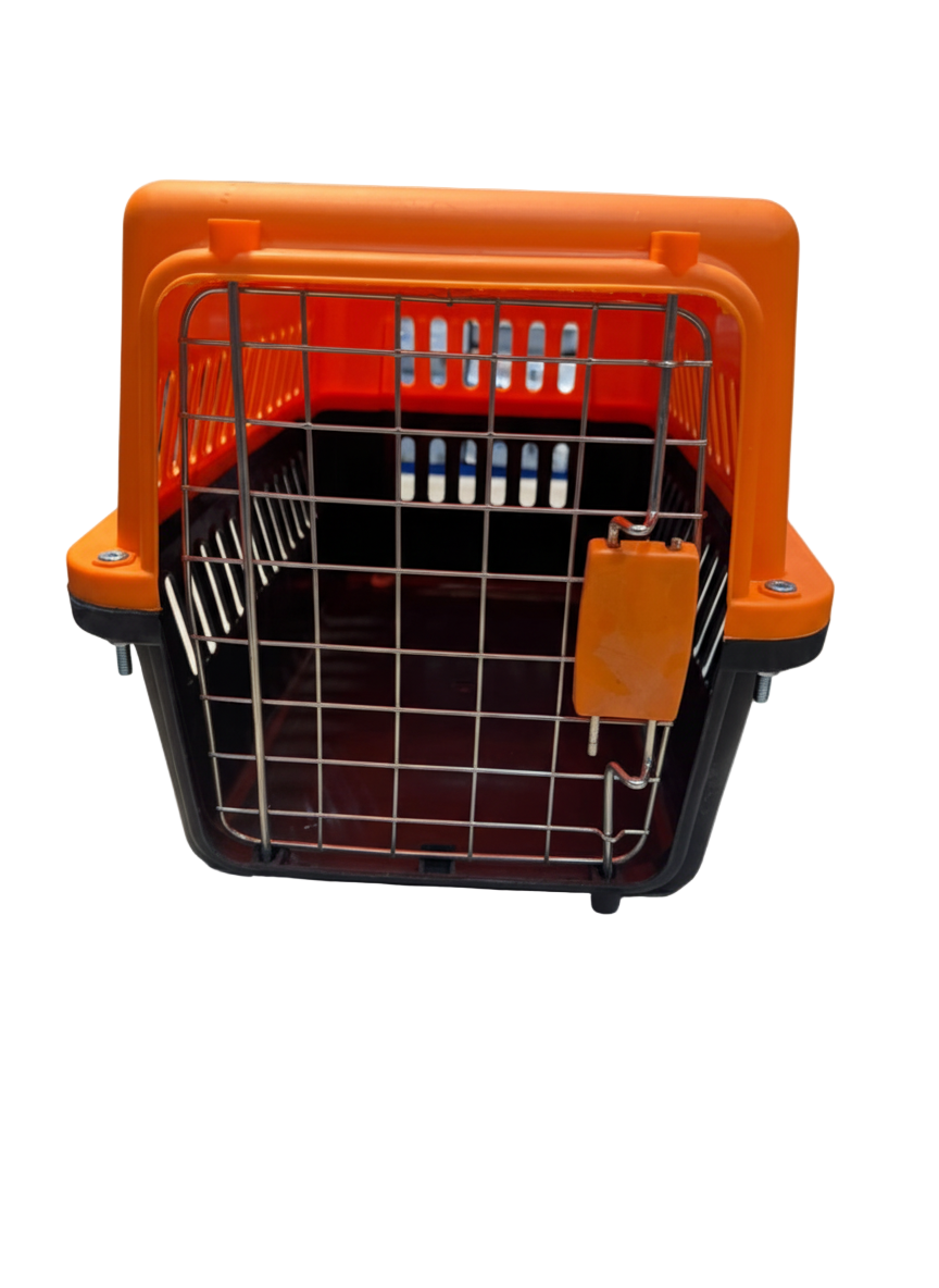 Groovy Cat Carrier Box Size S 45*28Cm Orange.