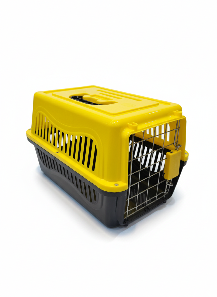 Travel Pet Box 38*25Cm Yellow.